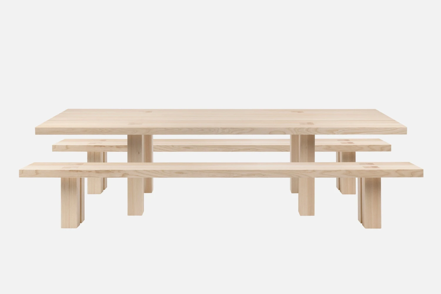 Max Lamb Max Table + Max Benches (Set) Furniture 4 Max Lamb Max Table + Max Benches (Set) Furniture
