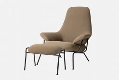 Luca Nichetto Hai Lounge Chair + Ottoman 60 Luca Nichetto Hai Lounge Chair + Ottoman