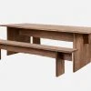 Philippe Malouin Bookmatch Table 220 Cm + Bookmatch Benches (Set) Furniture 2 Philippe Malouin Bookmatch Table 220 Cm + Bookmatch Benches (Set) Furniture