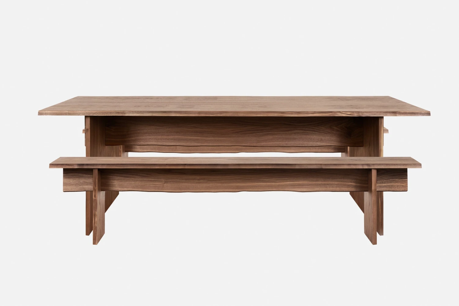 Philippe Malouin Bookmatch Table 220 Cm + Bookmatch Benches (Set) Furniture 4 Philippe Malouin Bookmatch Table 220 Cm + Bookmatch Benches (Set) Furniture