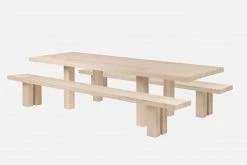 Max Lamb Max Table + Max Benches (Set) Furniture