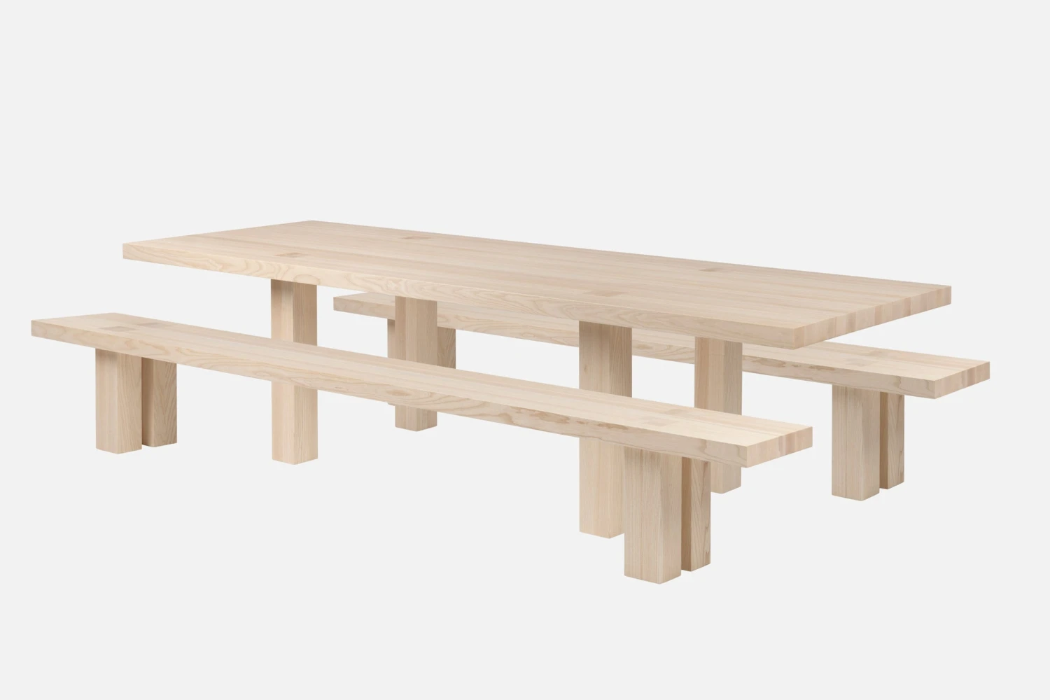 Max Lamb Max Table + Max Benches (Set) Furniture 3 Max Lamb Max Table + Max Benches (Set) Furniture
