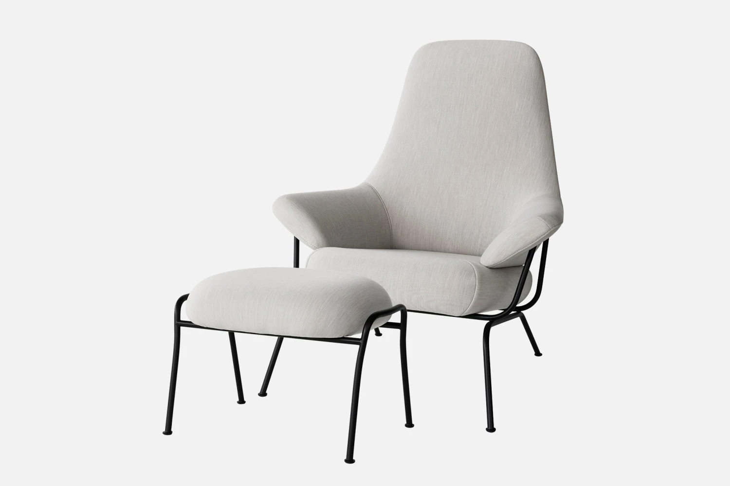 Luca Nichetto Hai Lounge Chair + Ottoman 27 Luca Nichetto Hai Lounge Chair + Ottoman