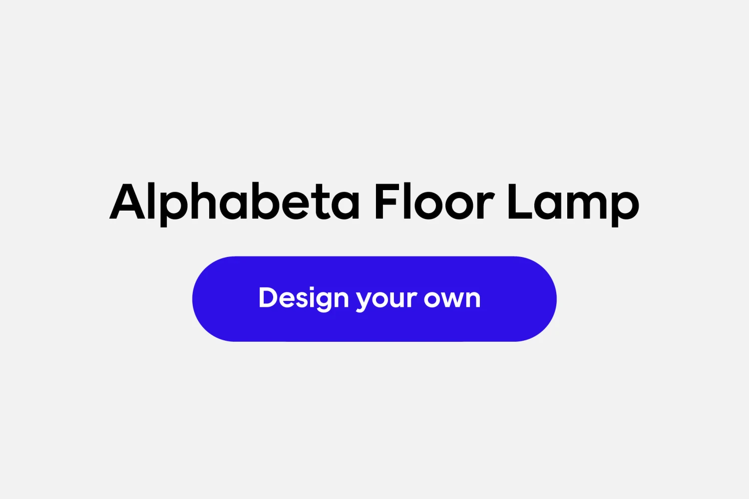 Luca Nichetto Alphabeta Floor Lamp Configurator 2 Luca Nichetto Alphabeta Floor Lamp Configurator
