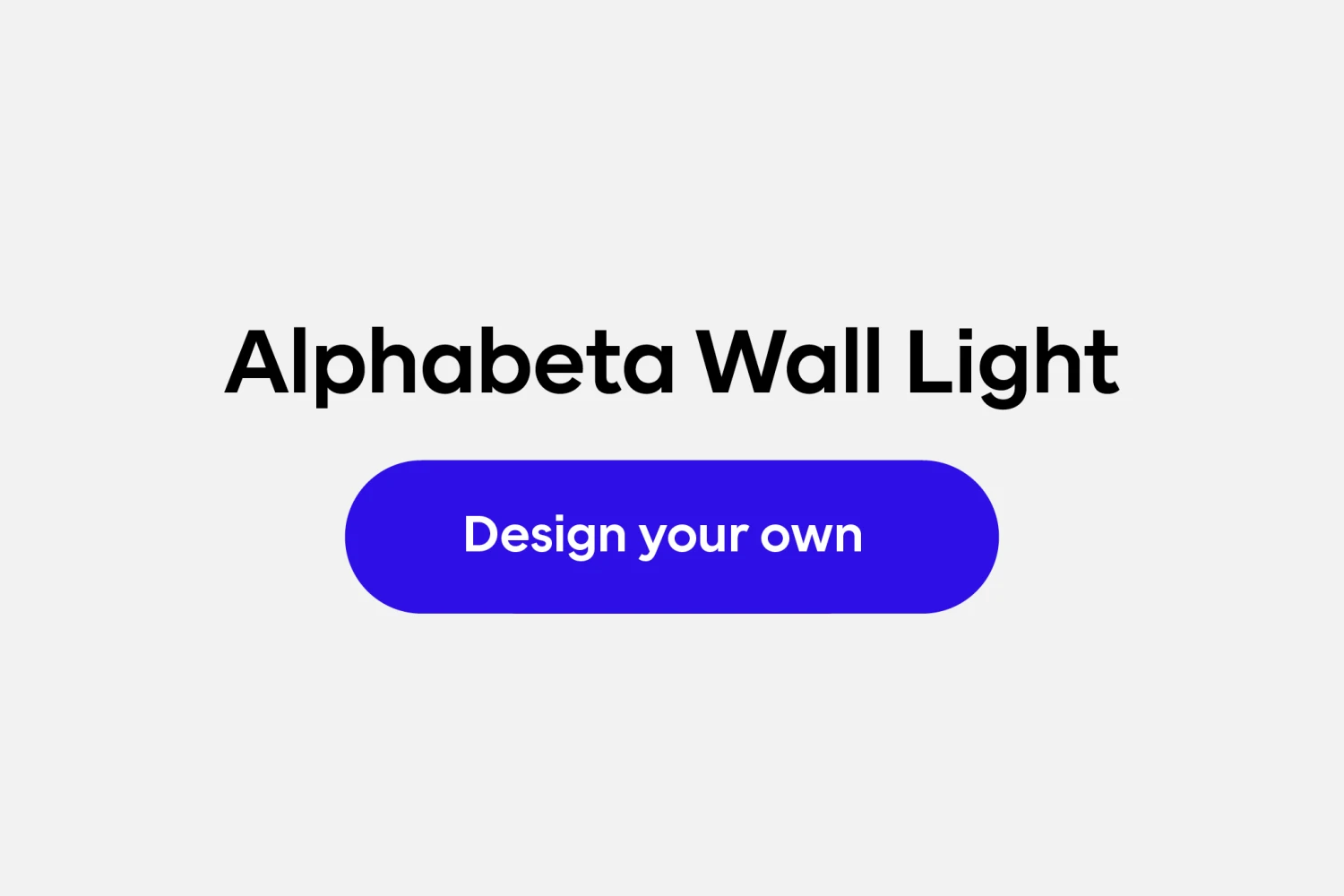 Luca Nichetto Alphabeta Wall Light Configurator Lighting 3 Luca Nichetto Alphabeta Wall Light Configurator Lighting